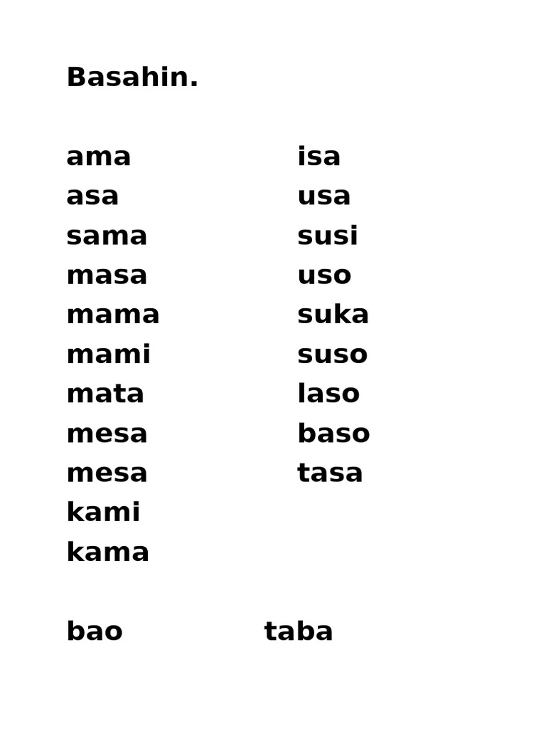 Basahin 1 | PDF