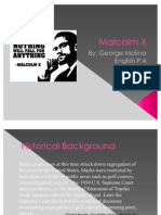 Malcolm X Power Point by George Molina