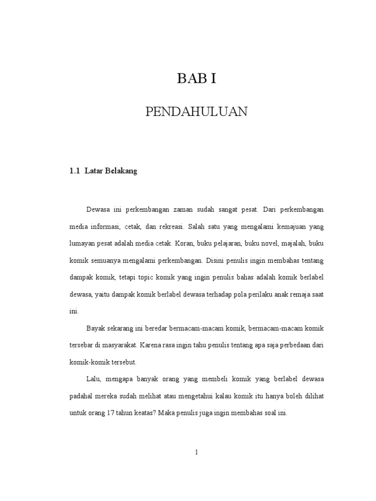 KI Dampak Komik Berlabel Dewasa Terhadap Pola Perilaku Remaja Wicak KI Dampak Komik Berlabel Dewasa Terhadap Pola Perilaku Remaja Wicak