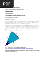 Dados Da Aula - Angulos Graus e Radianos
