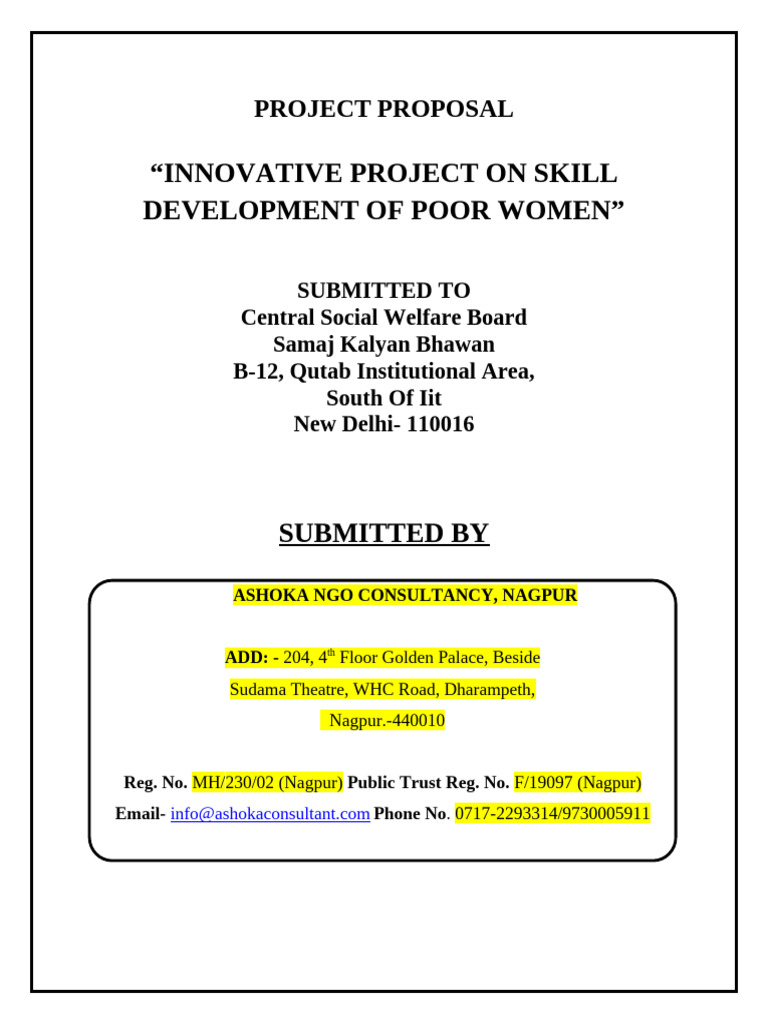 Skill Development for Poor Women | PDF | Eyebrow | Embroidery