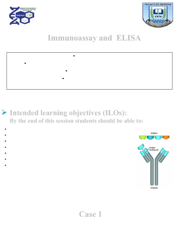 Understanding Immunoassays and ELISA | PDF | Elisa | Immunoassay