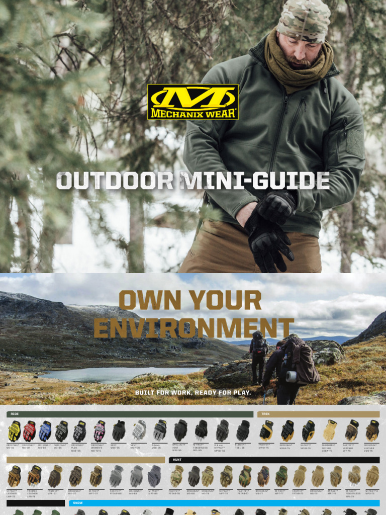 OUTDOOR Mini-Guide Digital | PDF | Natural Rubber | Glove