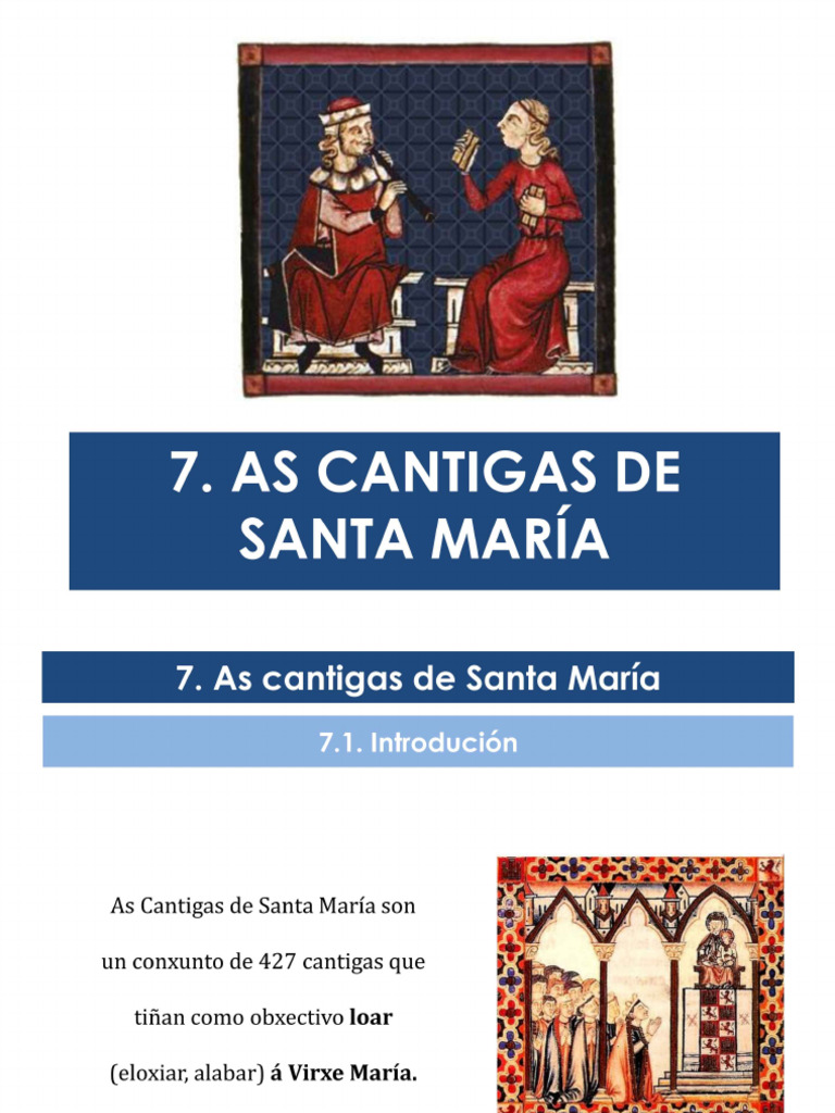 Cantigas de Santa María | PDF
