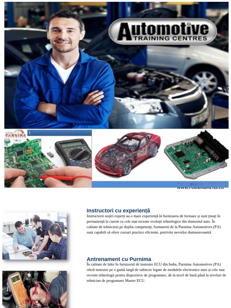 Curs de Formare În Domeniul Auto | PDF
