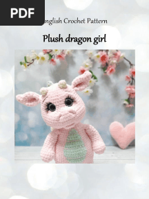 Shop magic toys - Anastasia Erokhina - Plush Dragon Girl