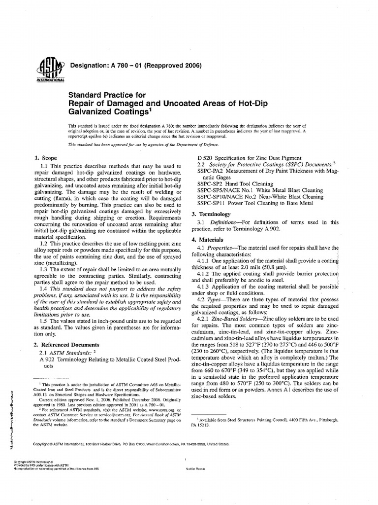 A 780 | PDF