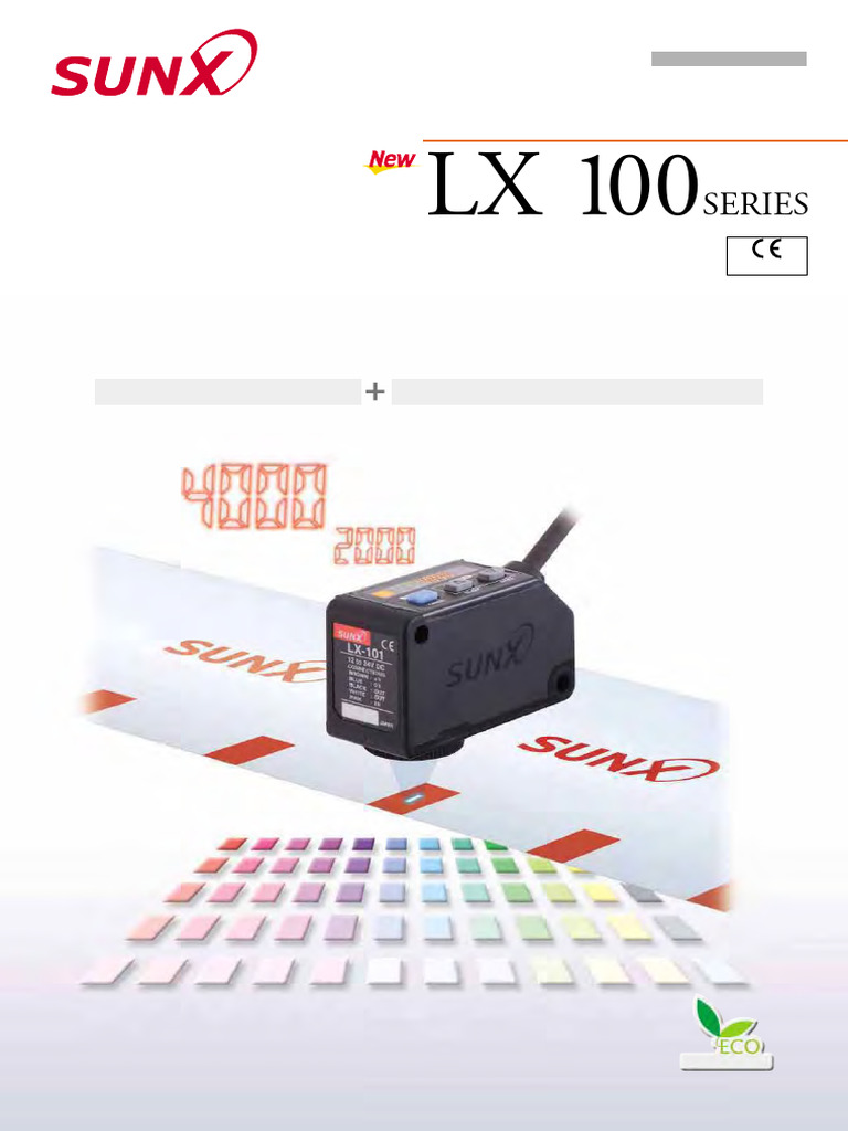 High-Precision LX-100 Digital Mark Sensor | PDF | Electrical ...