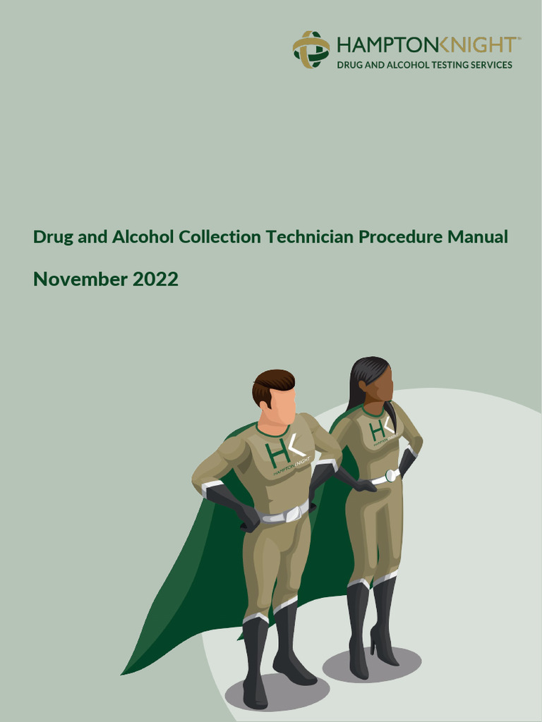 Drug and Alcohol Testing Procedures Manual | PDF | Drug Test