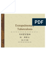 Extra Pulmonary Tuberculosis
