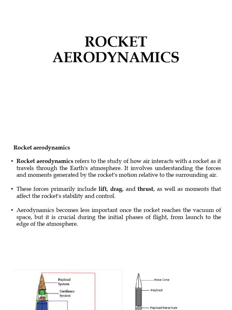Impact of Tail Tapering on Rocket Drag | PDF | Drag (Physics) | Fluid ...