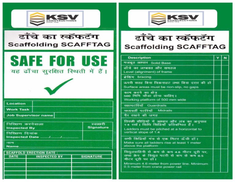 Green Tag | PDF