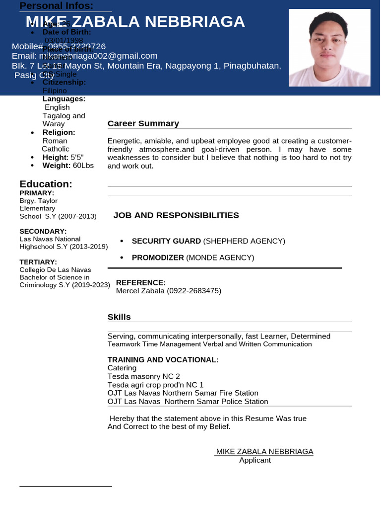 jenny resume | PDF