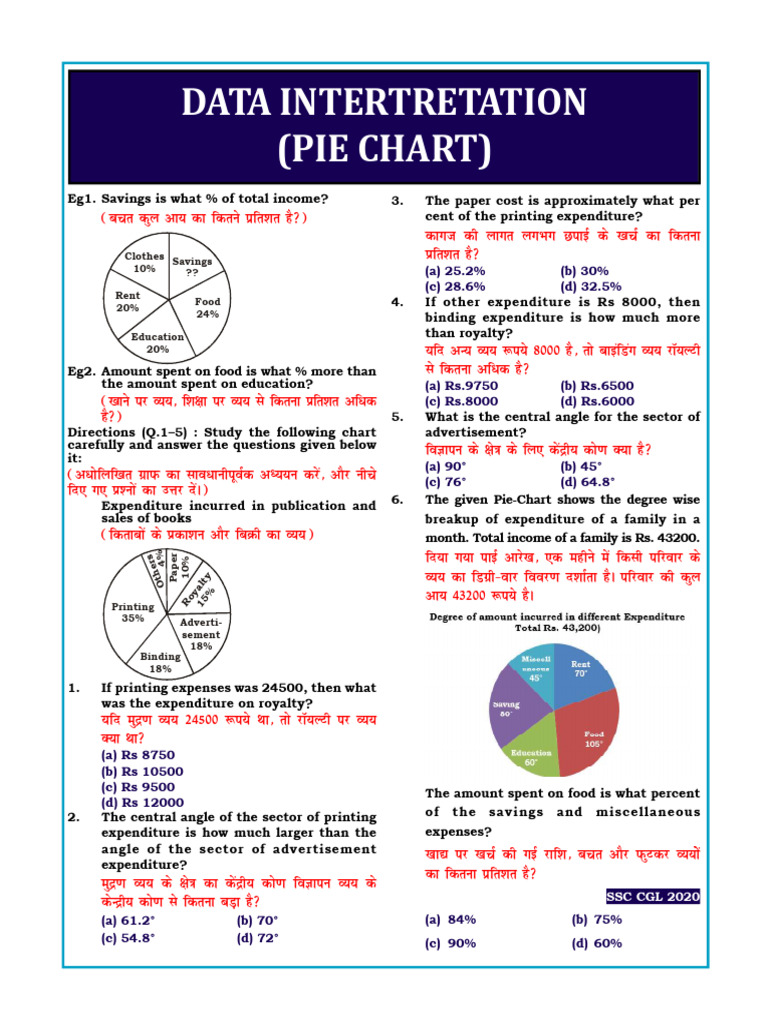 Pie Chart | PDF | Infographics | Visualization (Graphics)