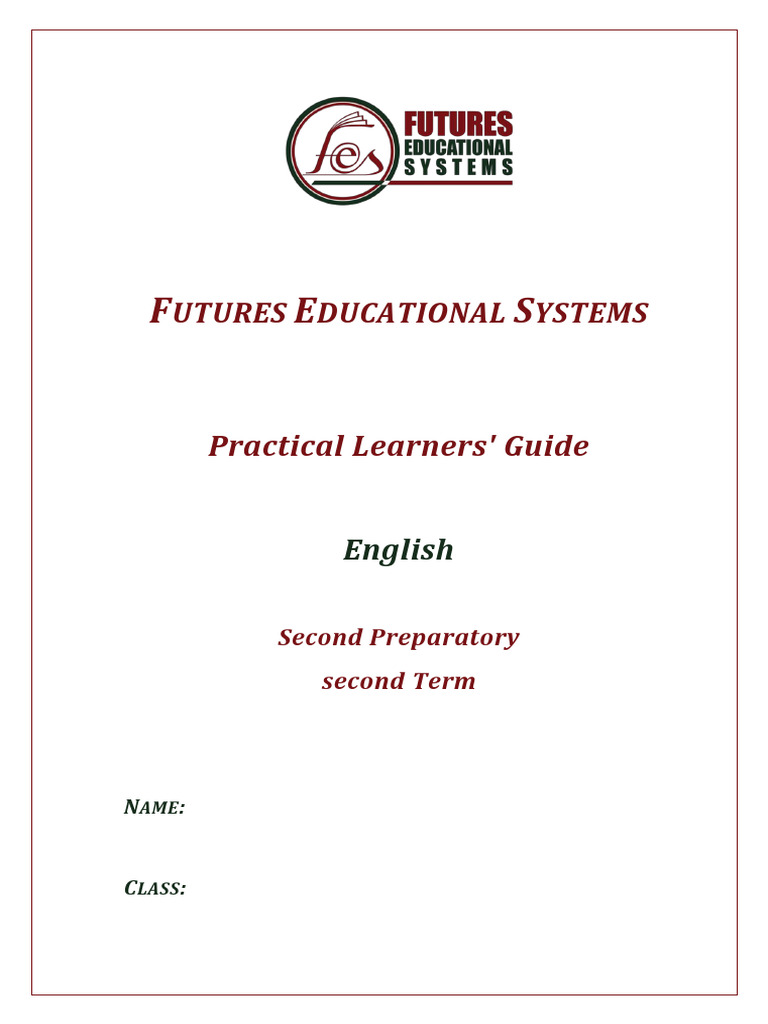 Booklet 2nd Prep 2nd Term 2024-2025 - Final | PDF | Wine | Learning