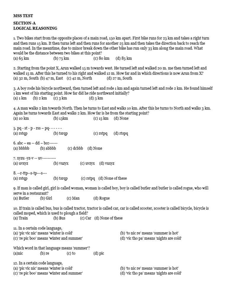 Logical Reasoning and General Knowledge Test | PDF | Liver | Lung