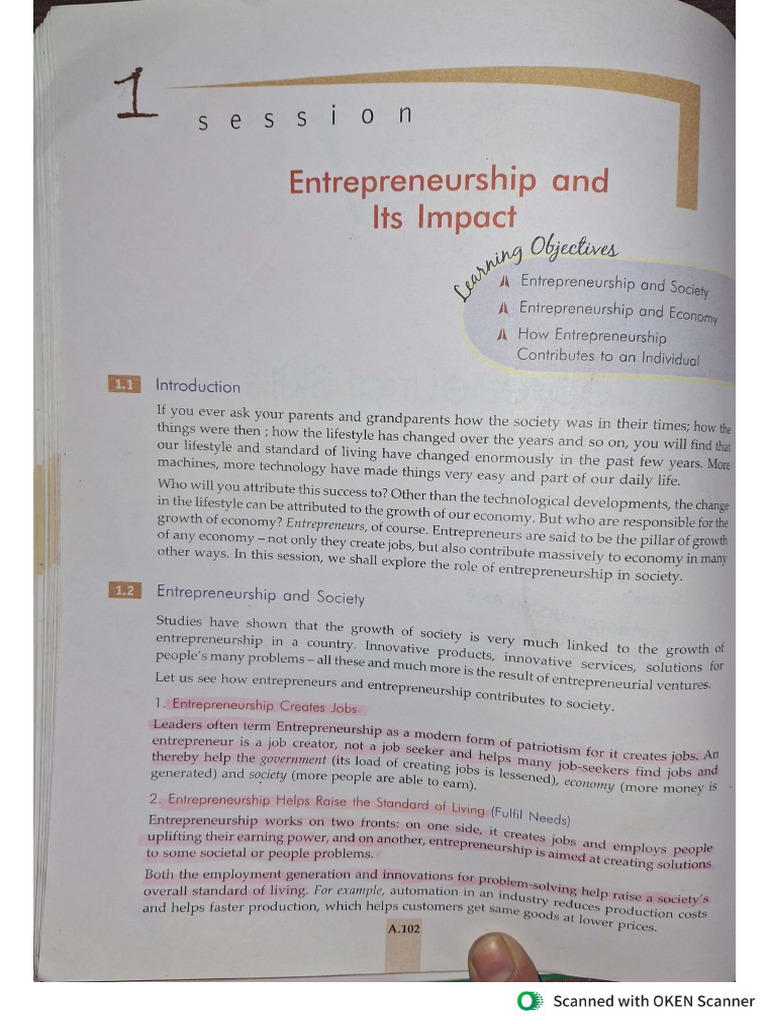 Entrepreneurial Skills Pdf