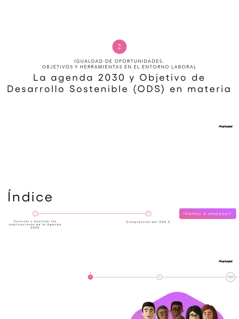 2. La agenda 2030 y Objetivo de Desarrollo Sostenible (ODS) en materia ...