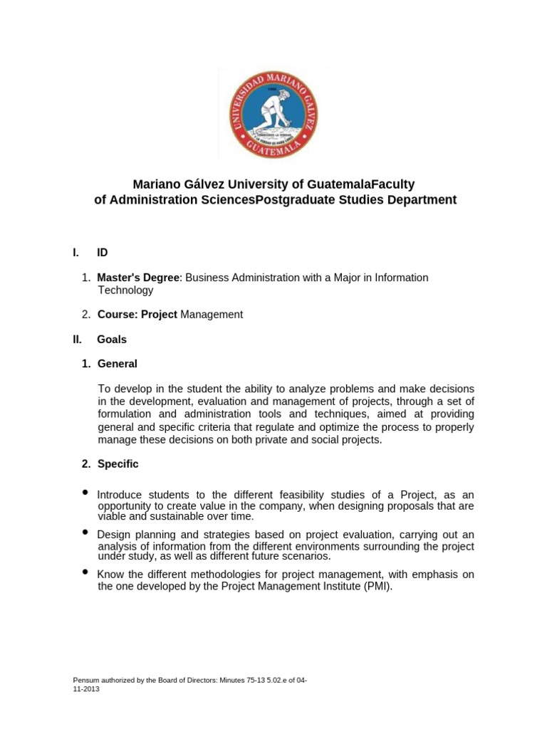 Project Management Program UMG | PDF | Internal Rate Of Return | Net ...