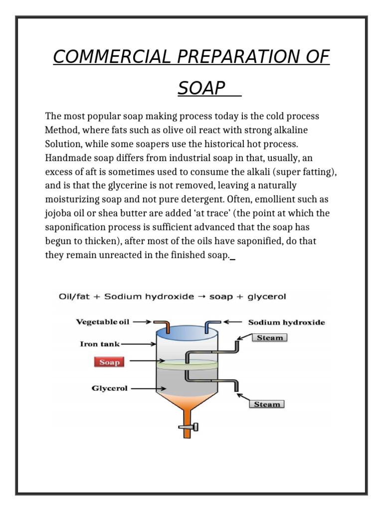 Cold Process Soap Making Guide | PDF