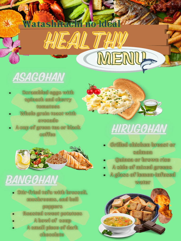 Healthy Menu | PDF