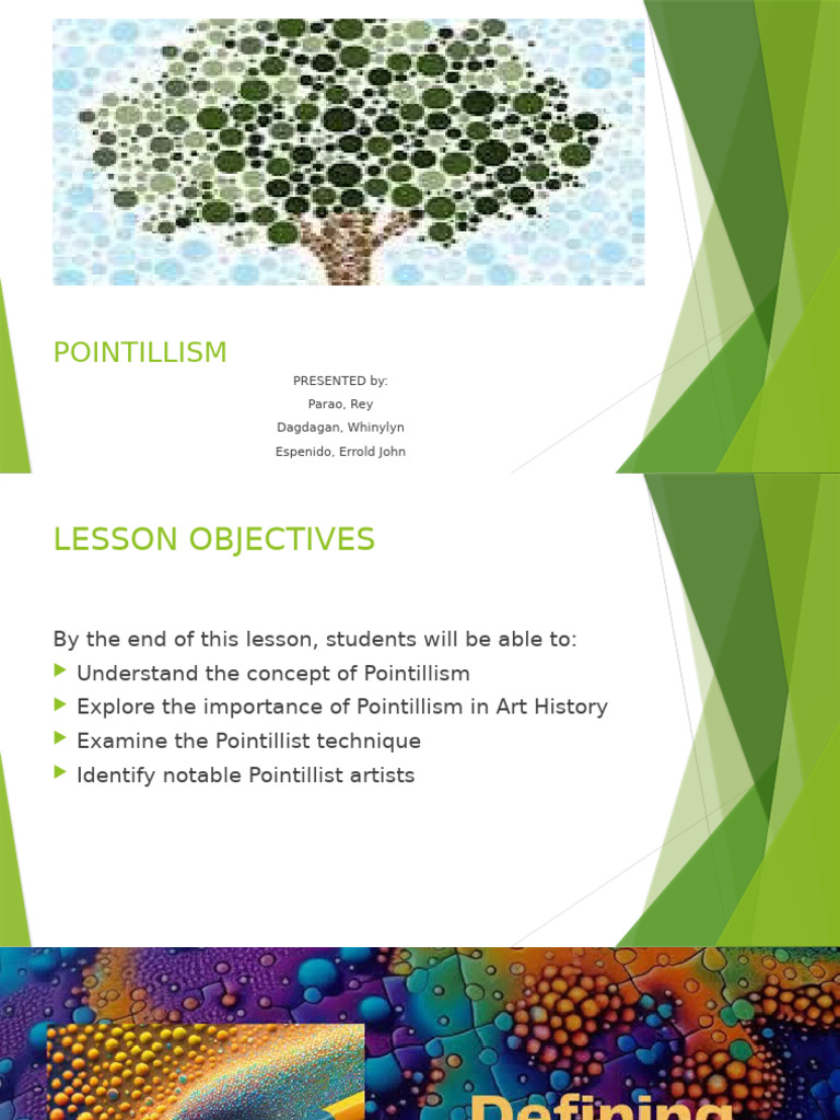 Understanding Pointillism in Art | PDF | Modernism | The Arts