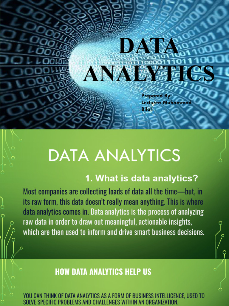 Understanding Data Analytics Basics | PDF | Analytics | Big Data