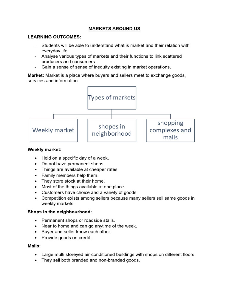 Understanding Market Dynamics | PDF | Market (Economics) | Retail