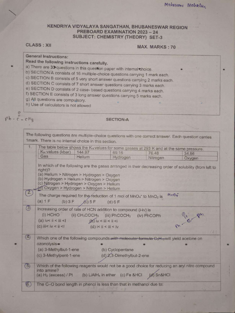 Chem Pre | PDF