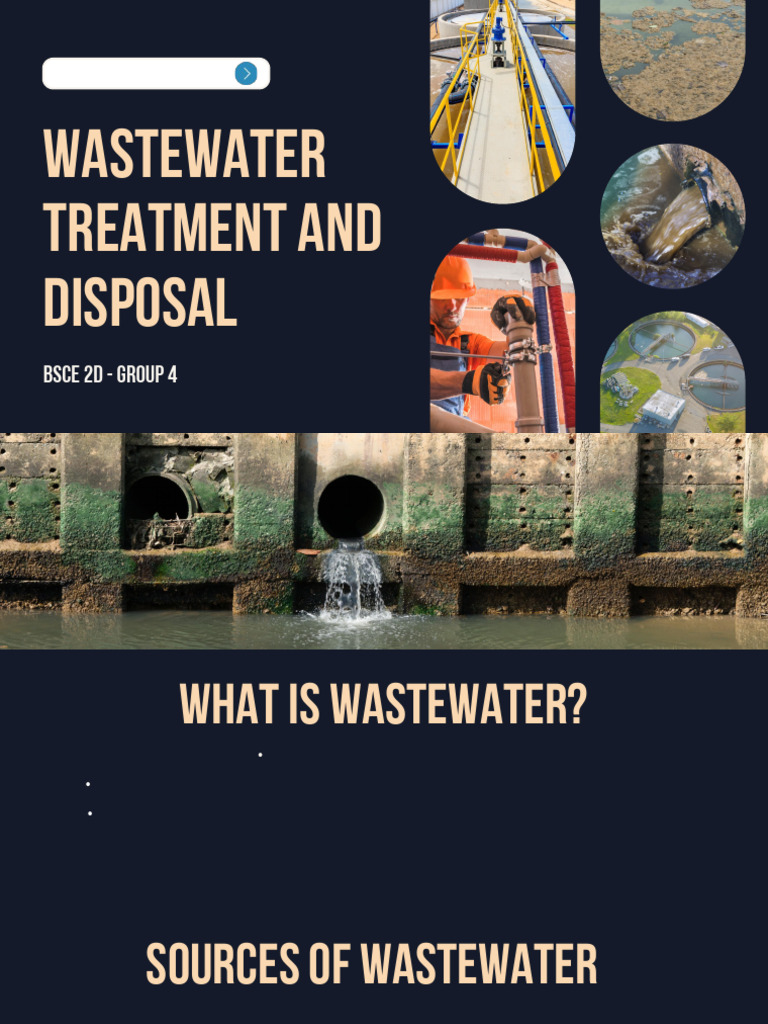 Wastewater Treatment Overview Guide | PDF | Sanitary Sewer | Sewage ...
