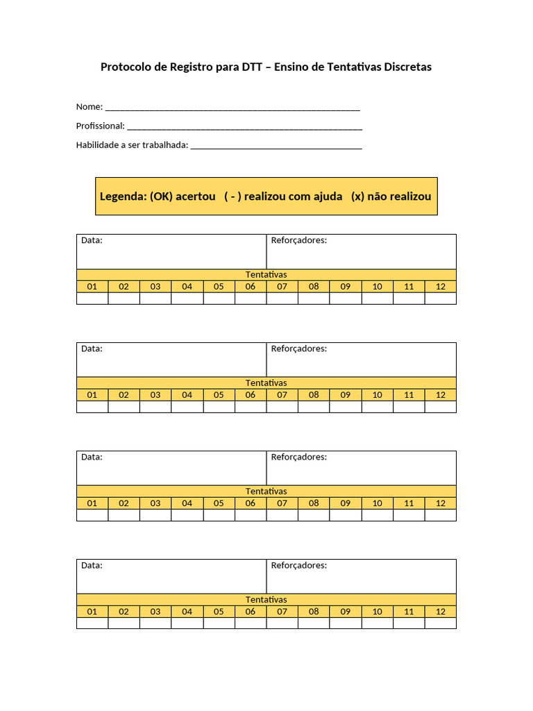 Protocolo de Registro para DTT | PDF