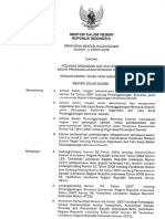 Permendagri 46-2008_Pedoman Organisasi Dan Tata Kerja BPBD