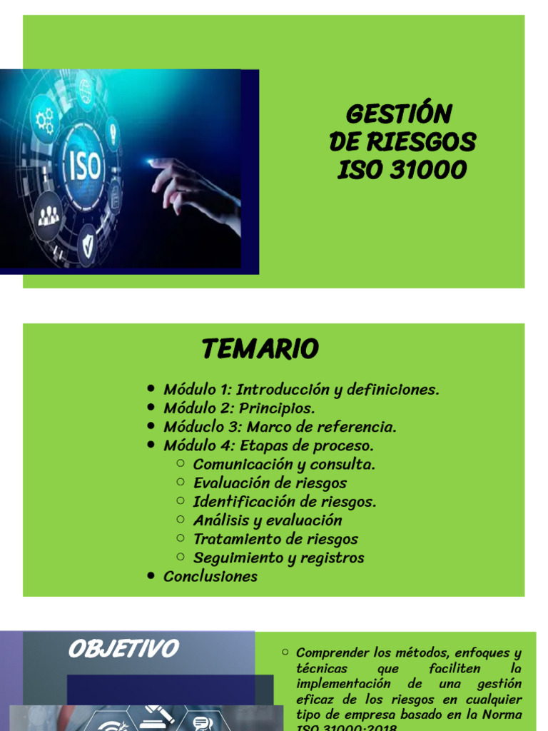 Gestión de Riesgos ISO 31000 | PDF