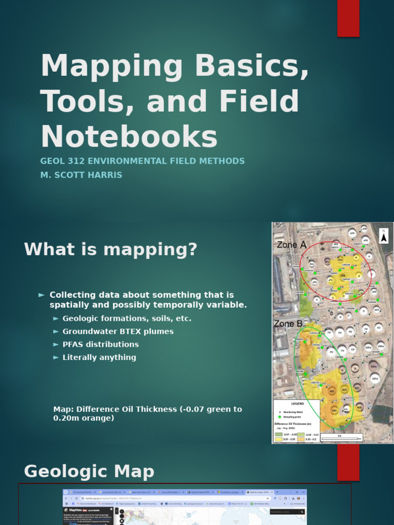 Geologic Mapping Techniques and Tools | PDF | Geographic Data And ...