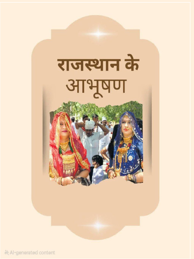 राजस्थान के आभूषण | PDF