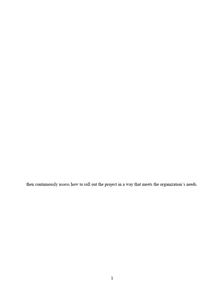 CH 4 - Project Management Summary - 1 | PDF | System | Project Management