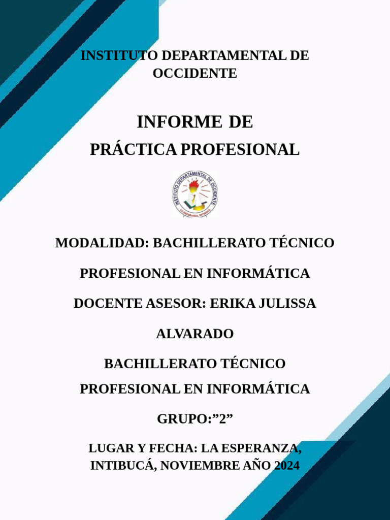 Informe de Práctica Profesional BTPI | PDF | Aprendizaje | Soporte técnico