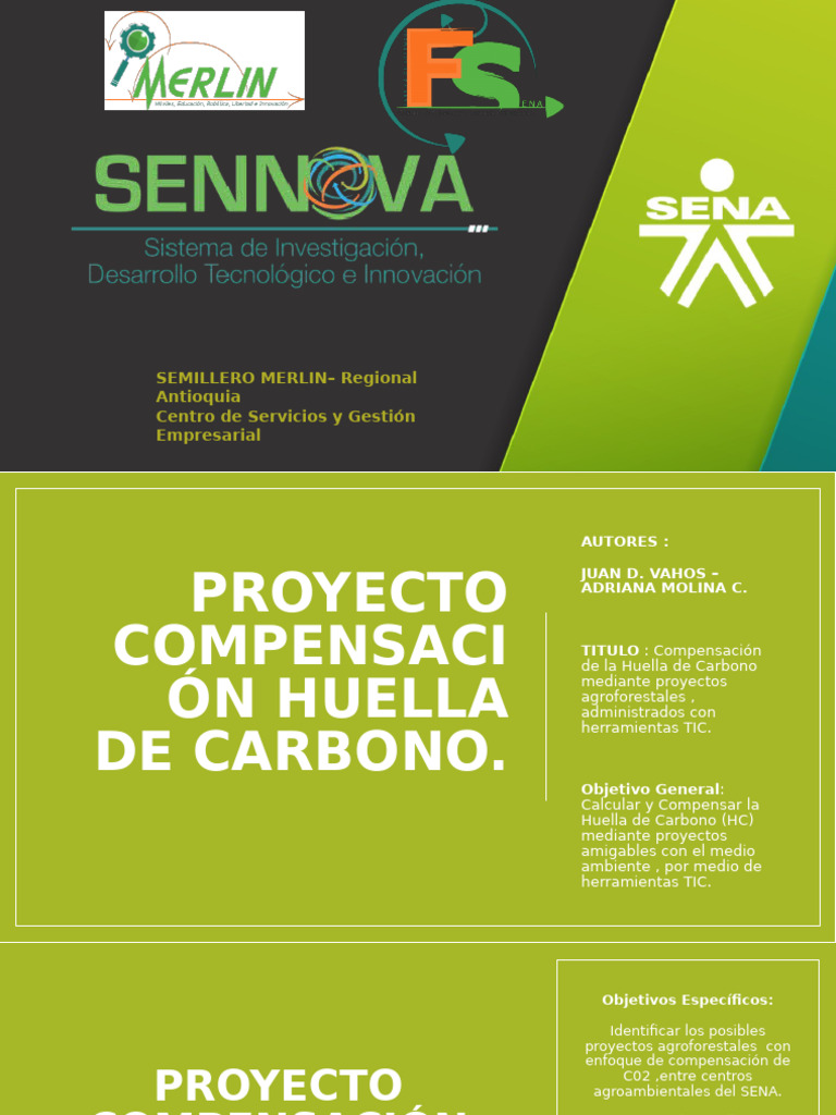 Presentación Huella de Carbono | PDF | Huella de carbono | Mitigación ...