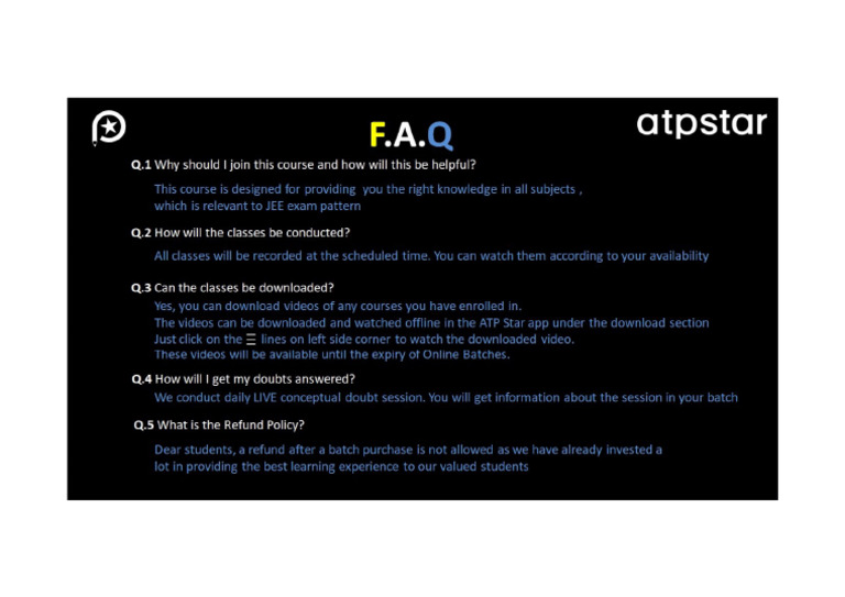Faq 20240712121826249219 | PDF