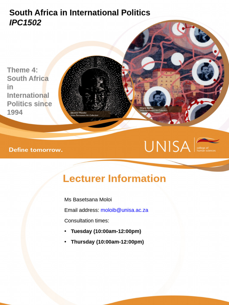 South Africa's Post-1994 Foreign Policy | PDF | Diplomacy | Foreign Policy