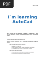 AutoCAD Basic Tutorials | PDF