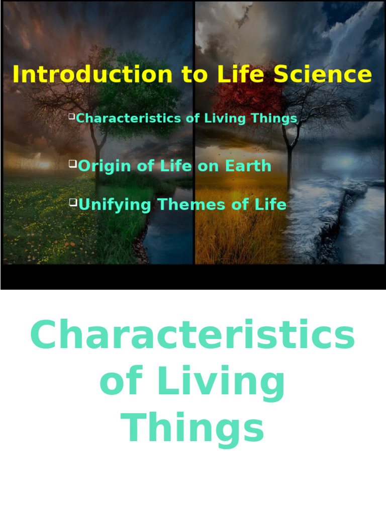 2.1 Introduction To Life Science | PDF | Abiogenesis | Heredity