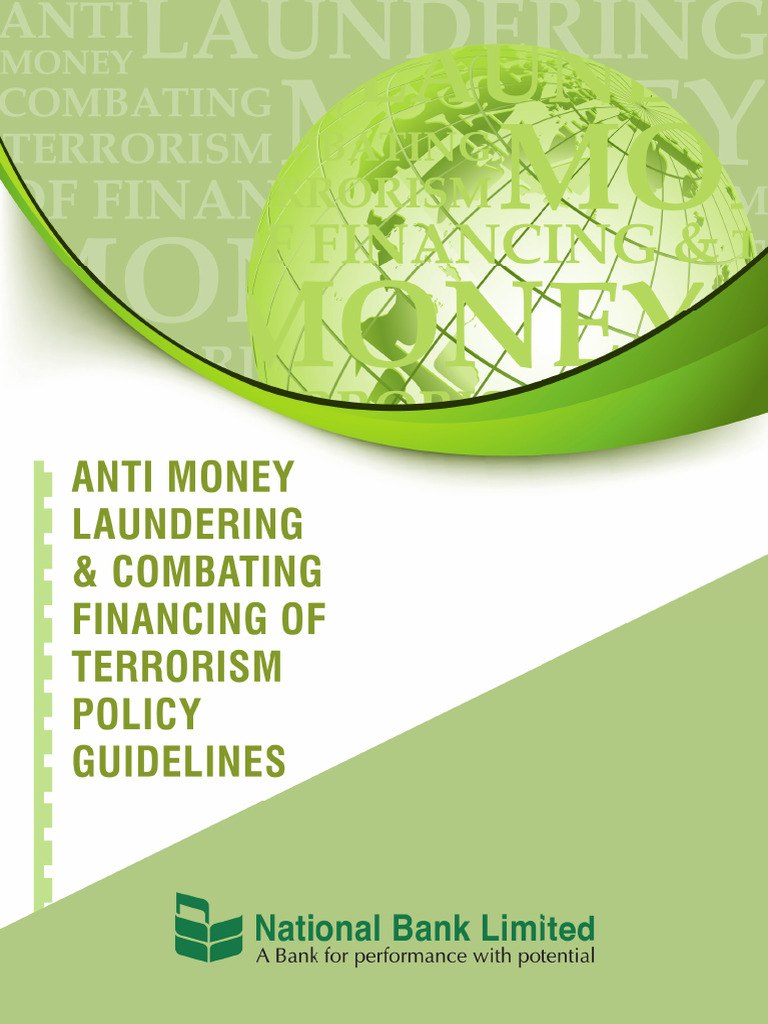 AML CFT Policy Guidelines 2023 | PDF | Cost Of Living | Money Laundering