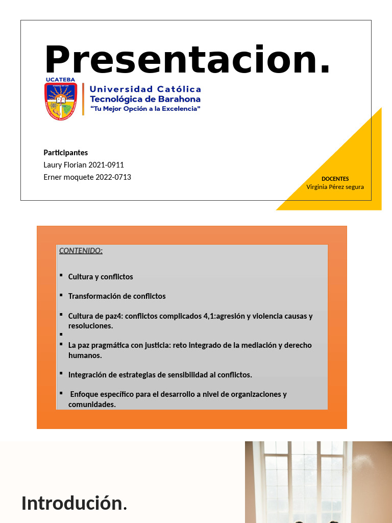 Cultura de Paz y Transformación de Conflictos | PDF | Conflicto ...