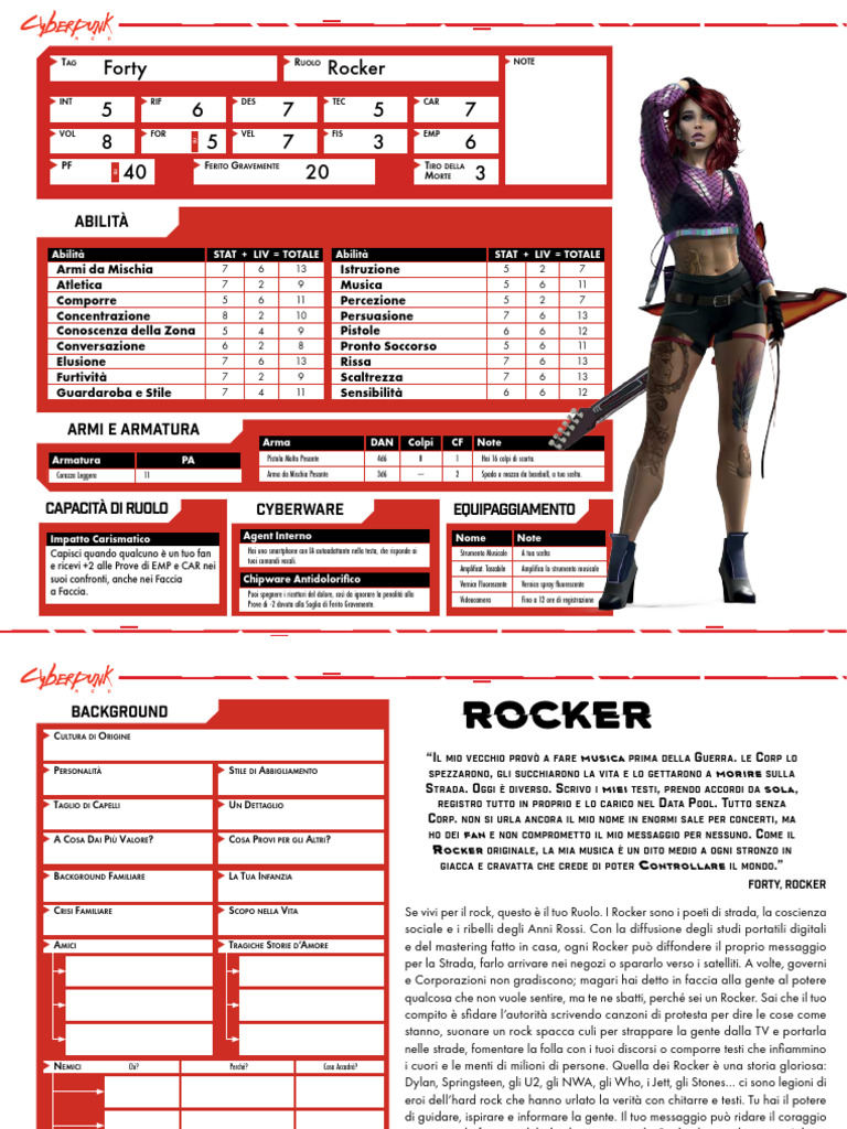 Cyberpunk Red Easy Mode Edgerunner | PDF