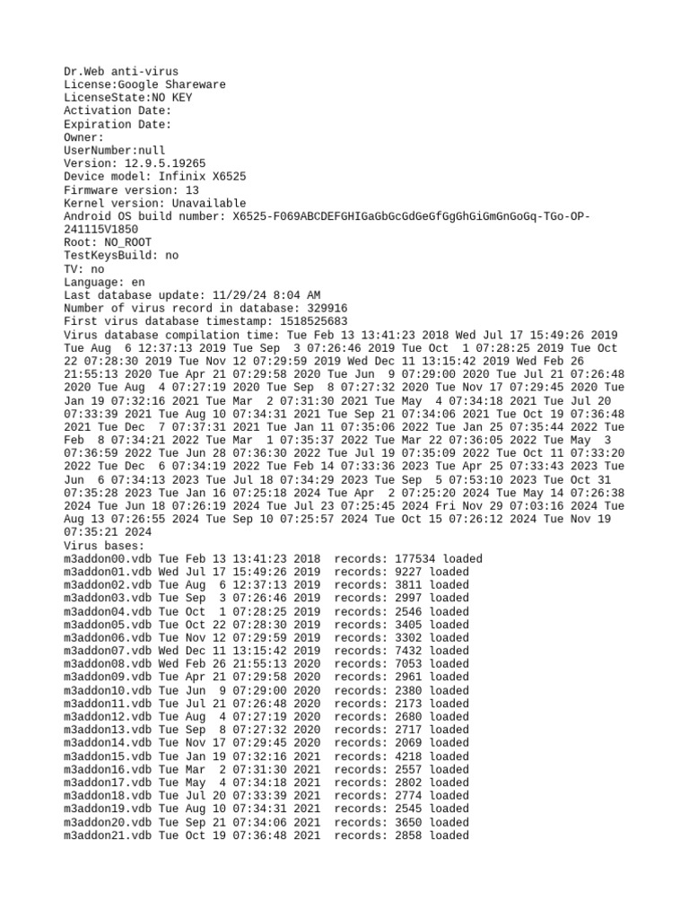 DrWeb Crash | PDF | Computer Engineering | Software Engineering