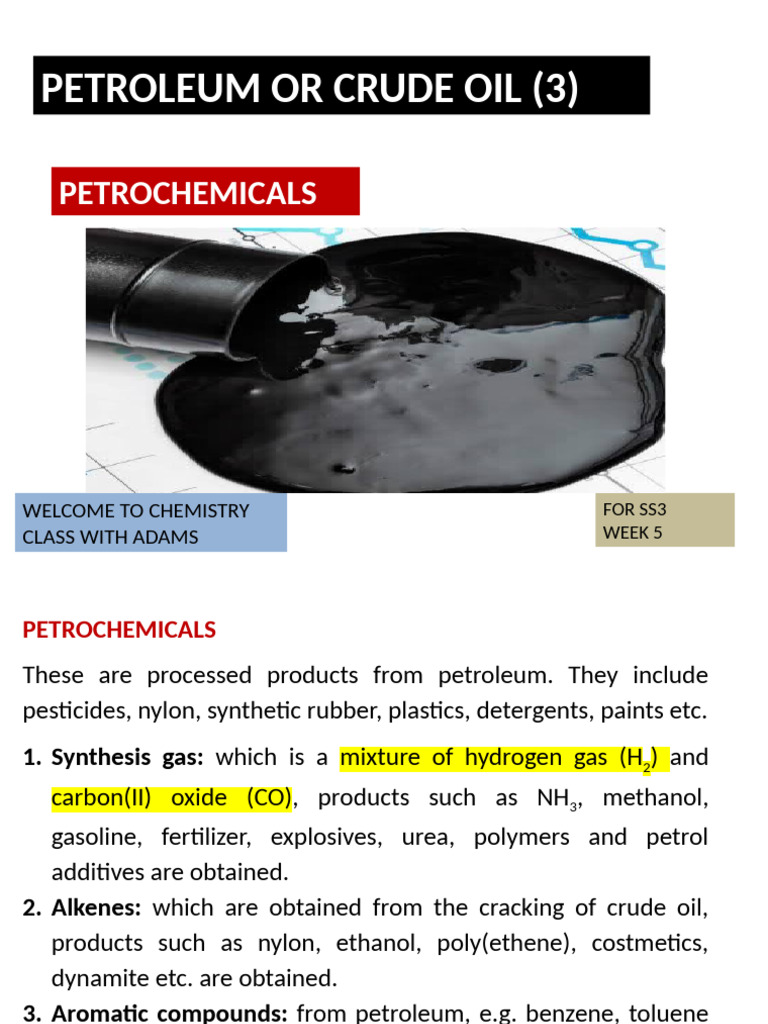 Understanding Petrochemicals and Octane Ratings | PDF | Gasoline ...