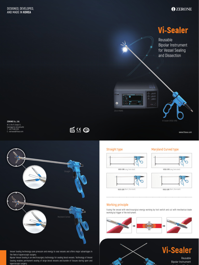 Bipolar Vessel Sealing Instrument | PDF | Clinical Medicine | Medical ...