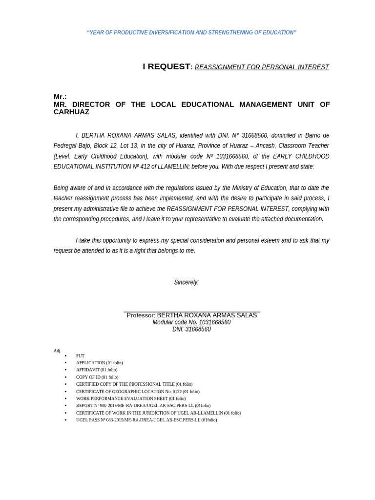 Teacher Reassignment and Absence Justification | PDF