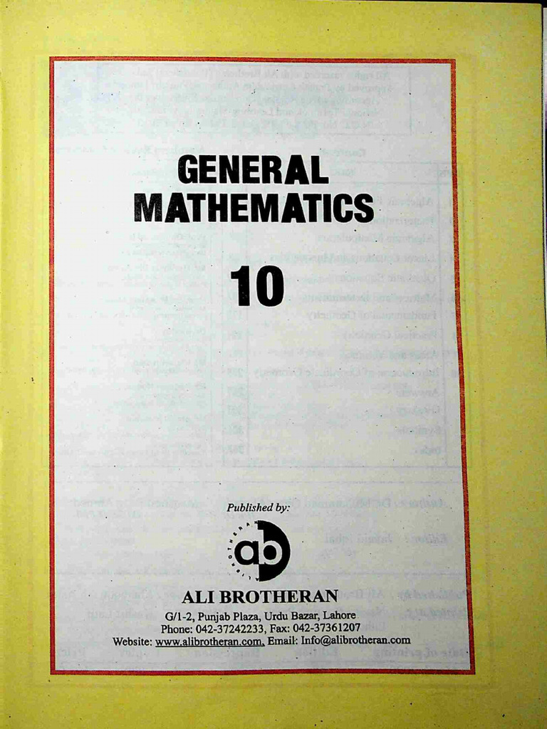 General Math 10 EM - 0 | PDF